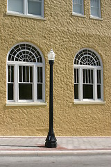 Image showing Street lamp downtown