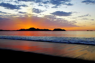 Image showing Sunset in Guanacaste