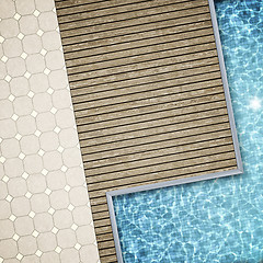 Image showing pool background