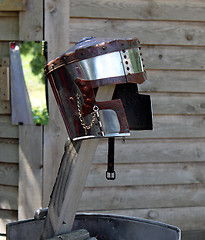 Image showing helmet of knight