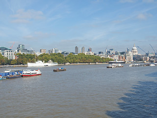 Image showing River Thames in London