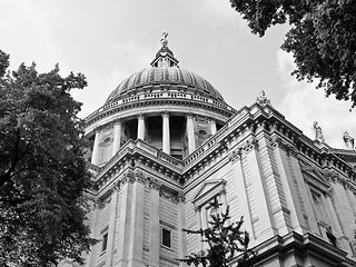 Image showing St Paul Cathedral, London