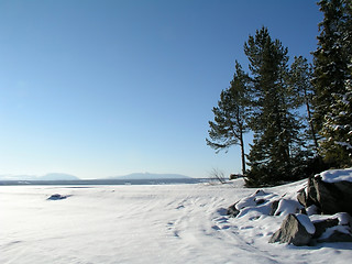 Image showing Winter landscape 