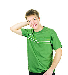 Image showing Happy young man