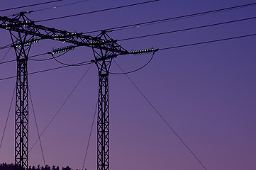 Image showing Power line