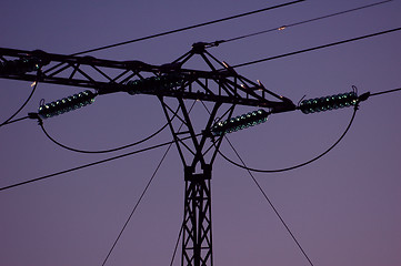 Image showing Power line