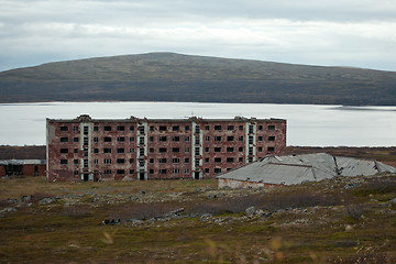 Image showing abandoned soviet town