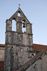 Image showing old Croatian belfry