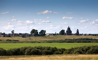 Image showing Russian village