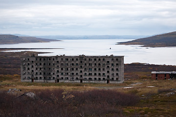 Image showing abandoned soviet town