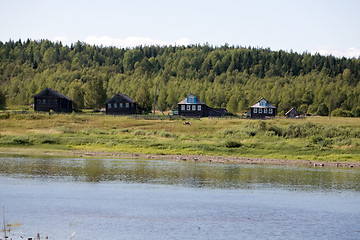 Image showing Russian village