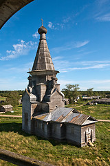 Image showing Orthodox wooden church