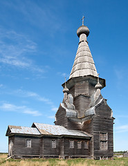 Image showing Orthodox wooden church