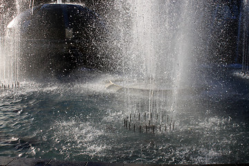 Image showing fountains 