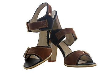 Image showing slingback shoes