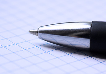 Image showing Pen on a copybook