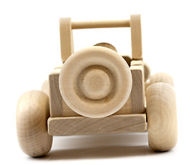 Image showing Retro toy car