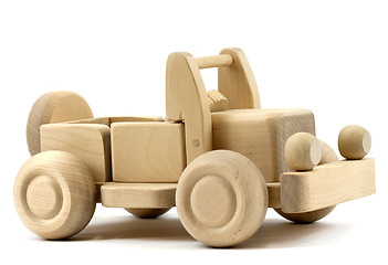 Image showing Retro toy car