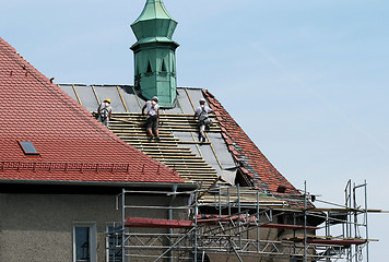 Image showing Roofing works