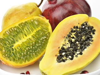 Image showing Tropical Fruits