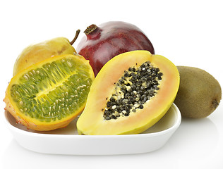 Image showing Tropical Fruits