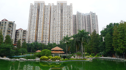 Image showing Apartment blocks