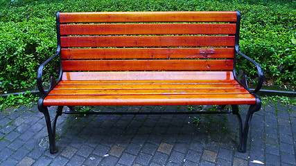 Image showing Chair in park