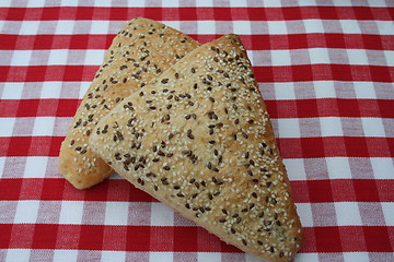 Image showing Flax-seed rolls