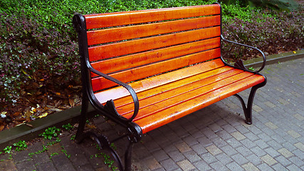 Image showing Chair in park