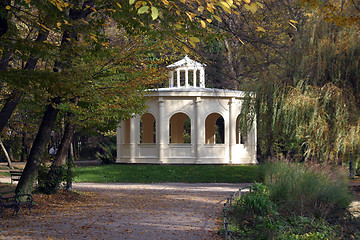 Image showing Pavilion in park Maksimir Zagreb