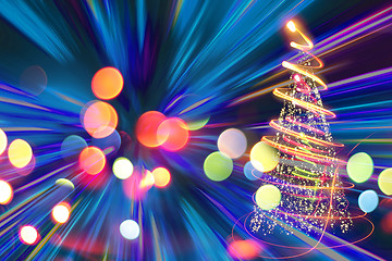 Image showing christmas tree