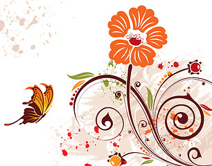 Image showing Floral background