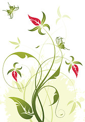 Image showing Floral background