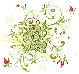 Image showing Floral background