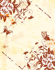 Image showing Floral background