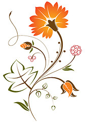 Image showing Floral background