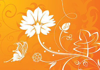 Image showing Floral background