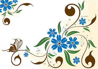 Image showing Floral background