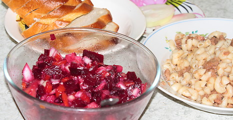 Image showing food on the table