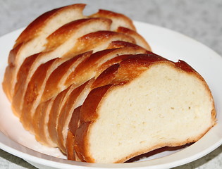 Image showing bread on plate