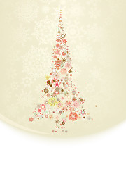 Image showing Beautiful Christmas tree. EPS 8