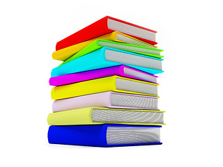 Image showing pile of books