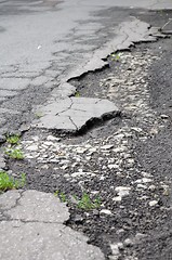 Image showing pothole