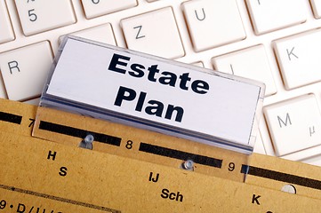 Image showing real estate plan