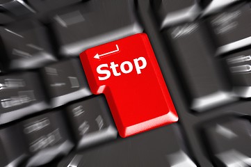 Image showing stop