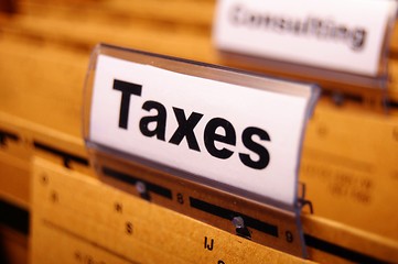 Image showing taxes