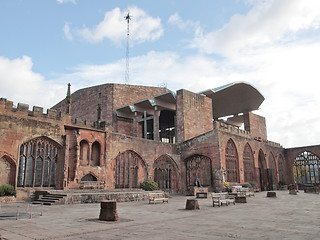 Image showing Coventry Cathedral ruins