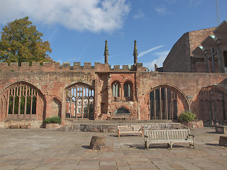 Image showing Coventry Cathedral ruins