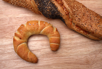 Image showing Assortment of baked bread