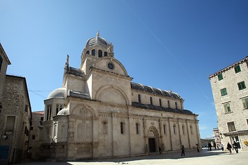 Image showing Cathedral of St. James in Sibenik, Croatia